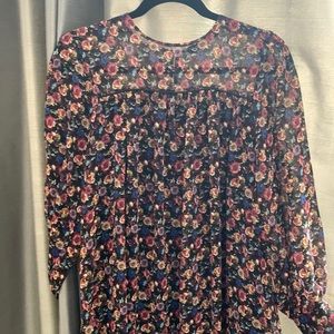 Zara floral dress size small